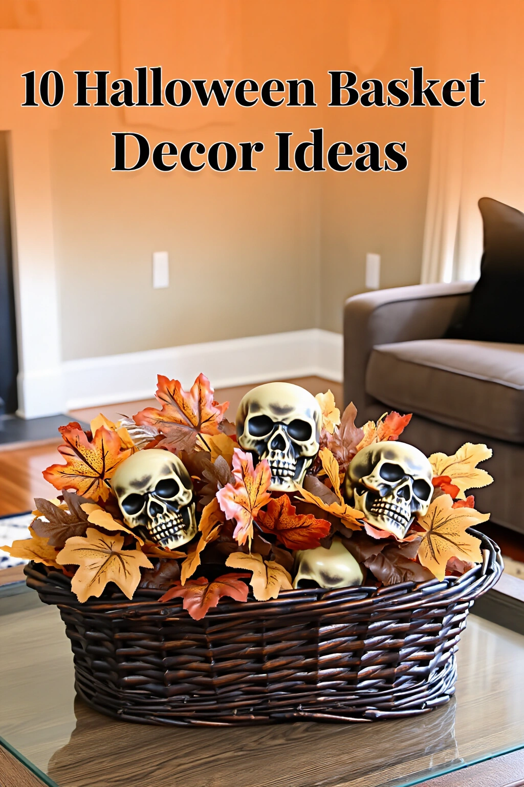 AI-created concept showing coffee table centerpiece