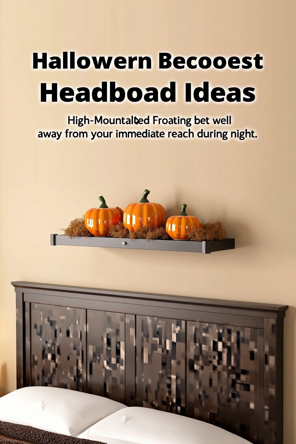 AI-created concept showing high-mounted floating shelf