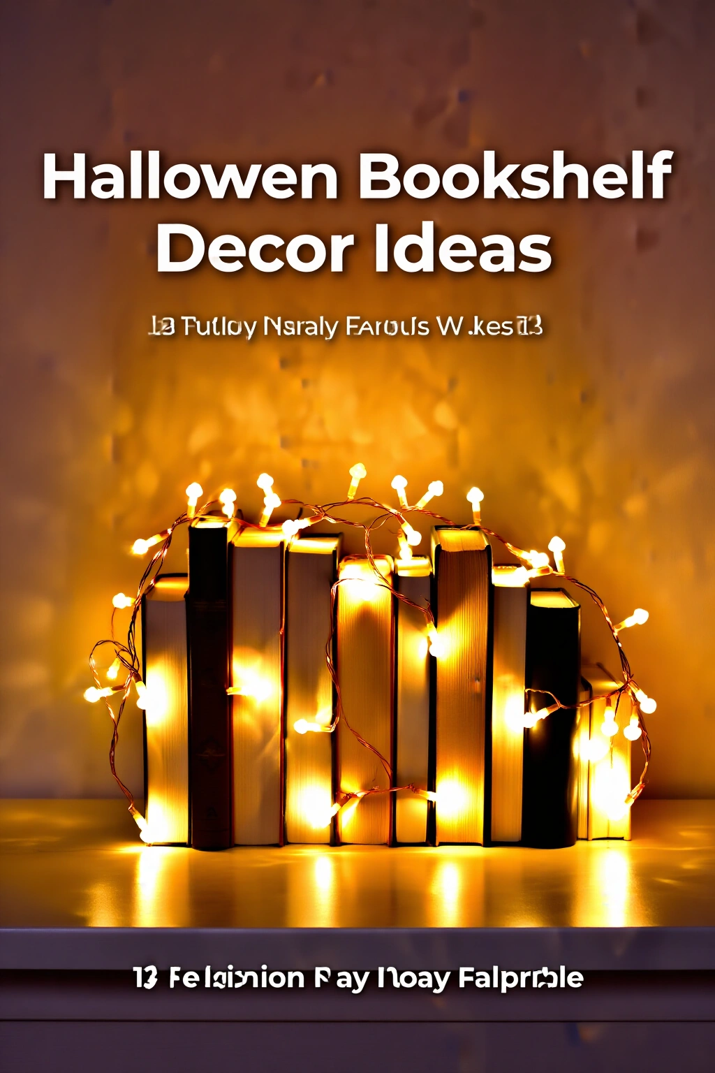 AI-created concept showing led fairy lights