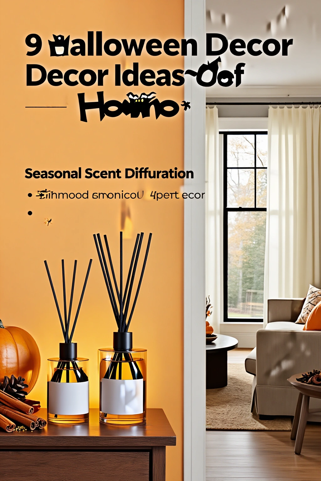 AI-created concept showing seasonal scent diffusion