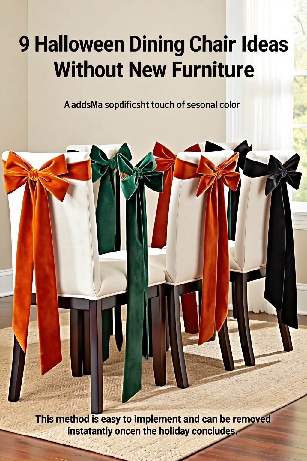 AI-created concept showing velvet ribbon bows
