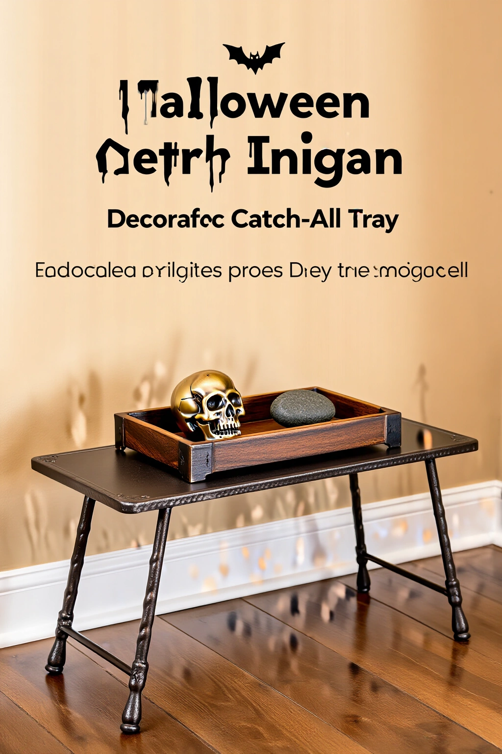 AI-created concept showing decorative catch-all tray