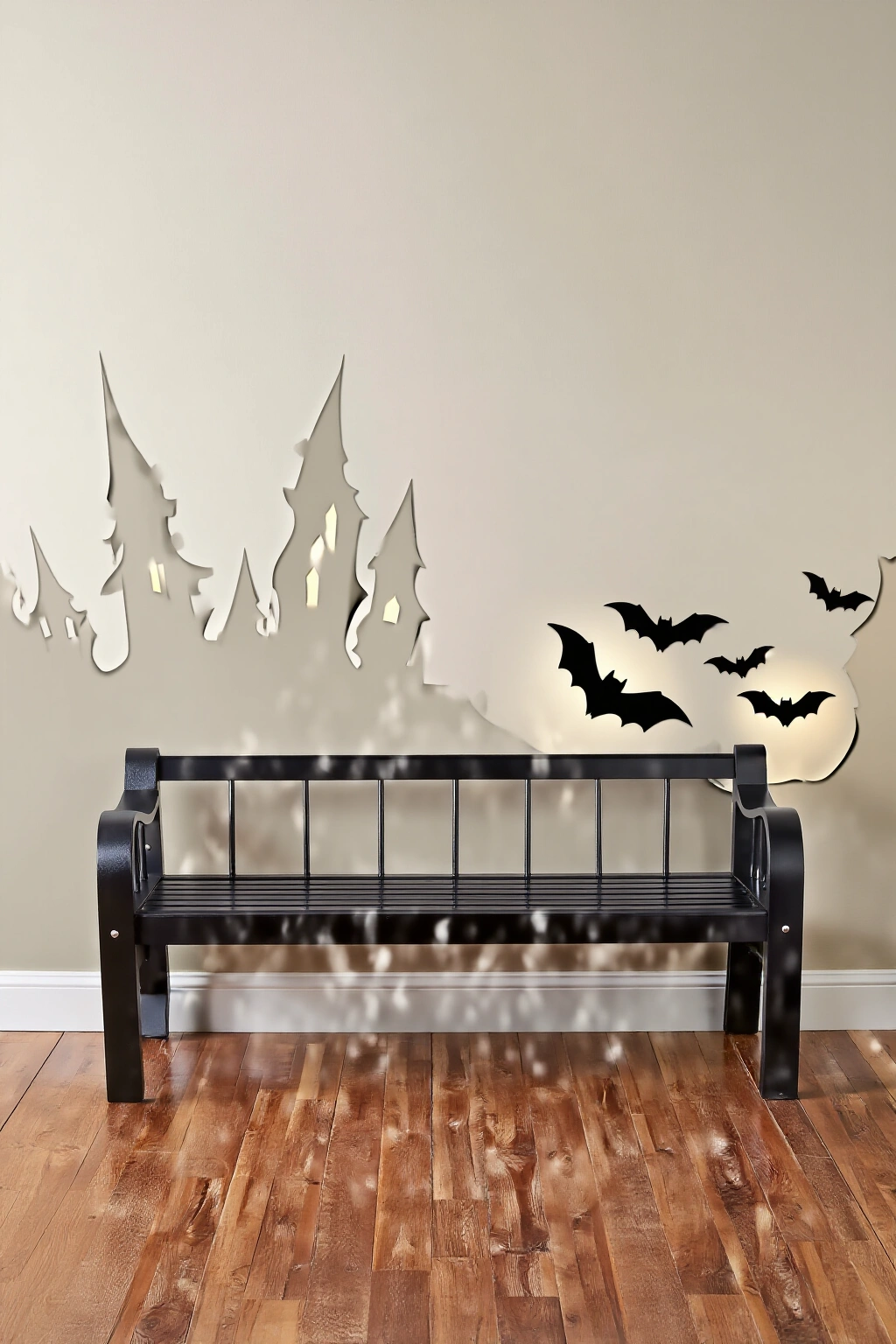 AI-created concept showing subtle wall silhouettes