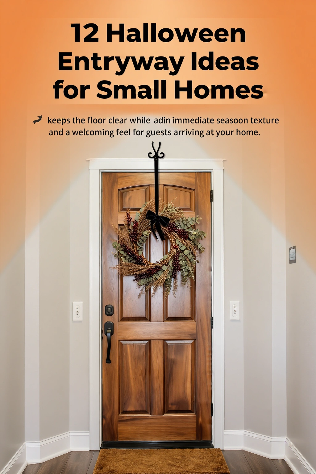 AI-created concept showing floating wreath