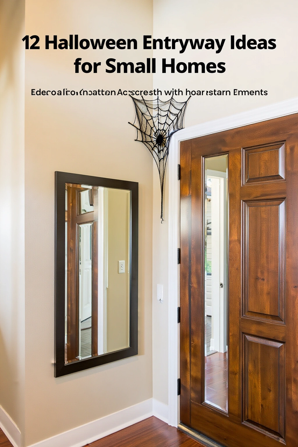 AI-created concept showing mirror accents