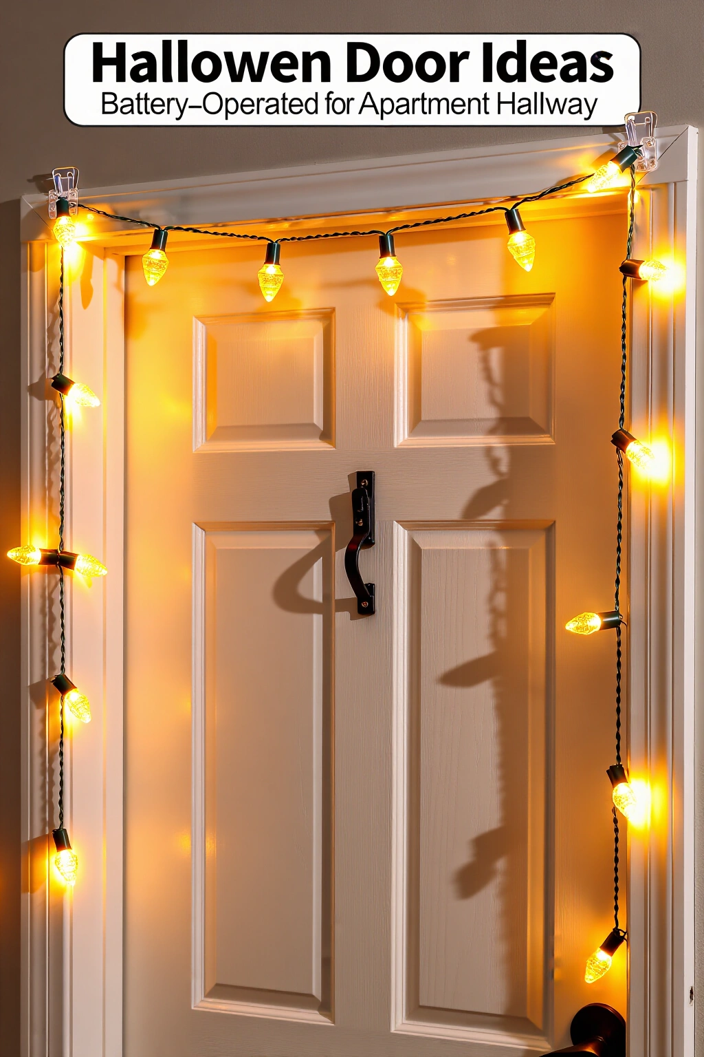 AI-created concept showing battery-operated led string lights
