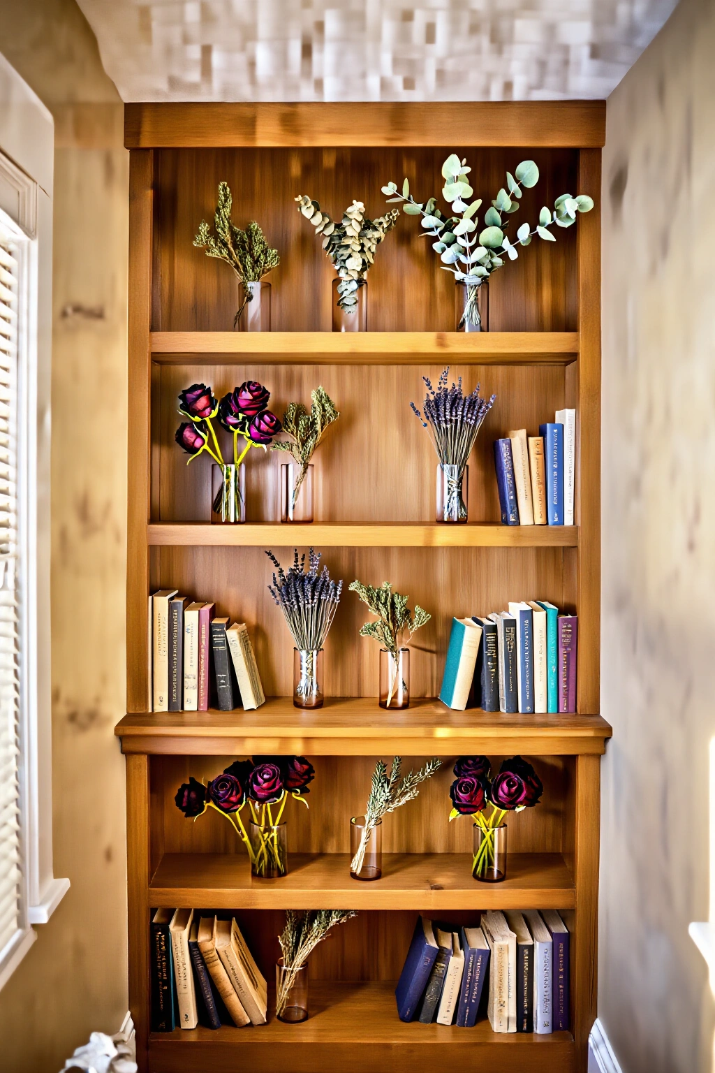 AI-created concept showing dried botanical accents
