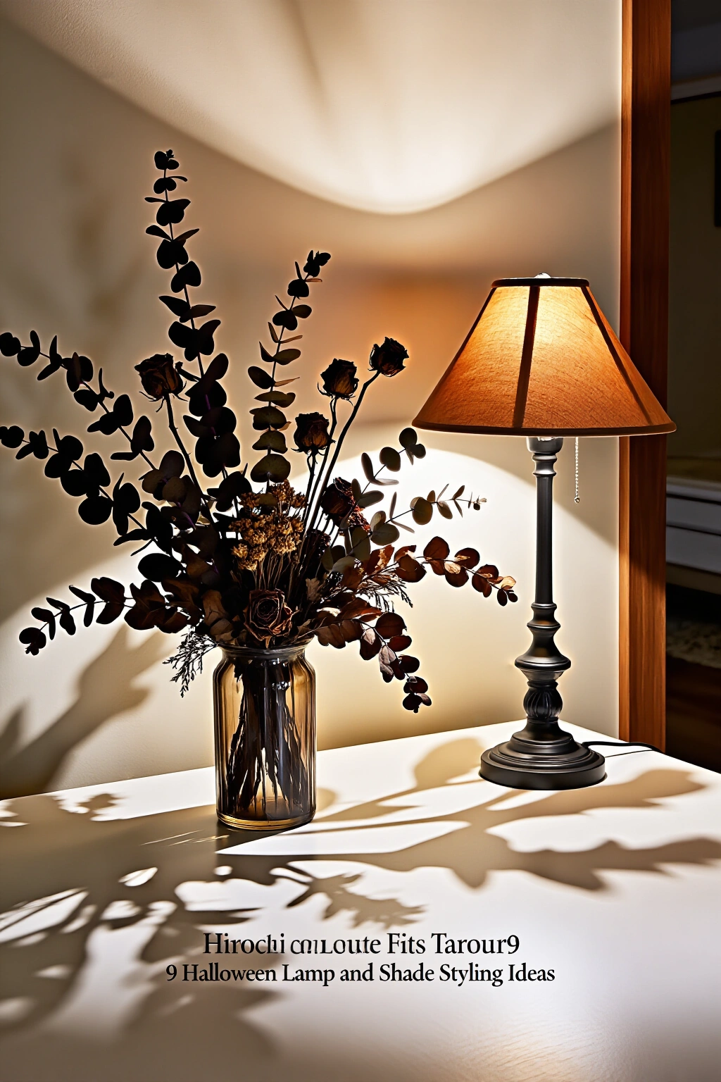 AI-created concept showing dried botanical accents