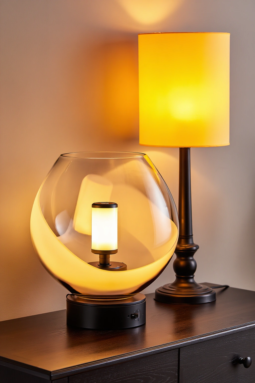AI-created concept showing nested lighting