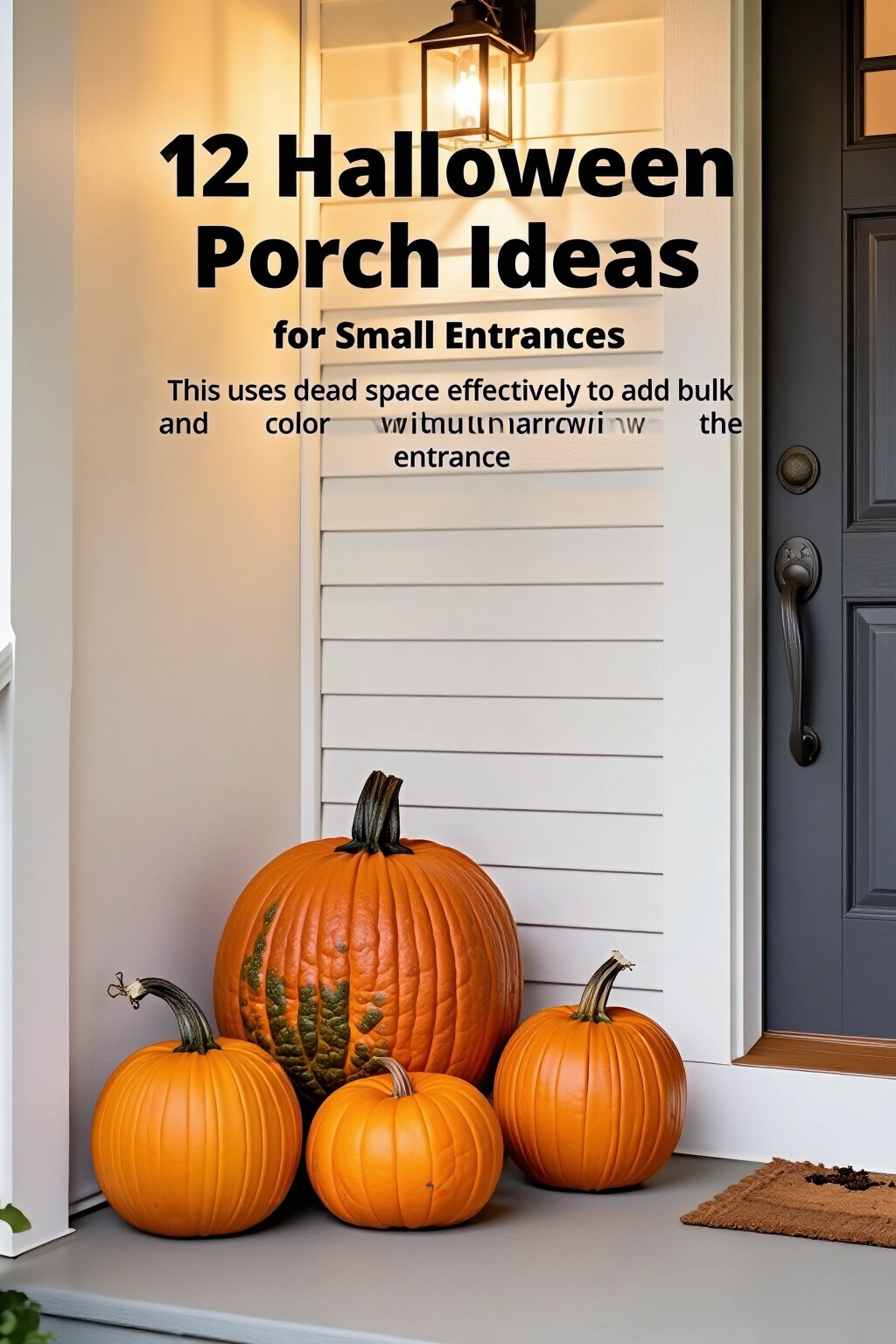 AI-created concept showing corner pumpkin cluster