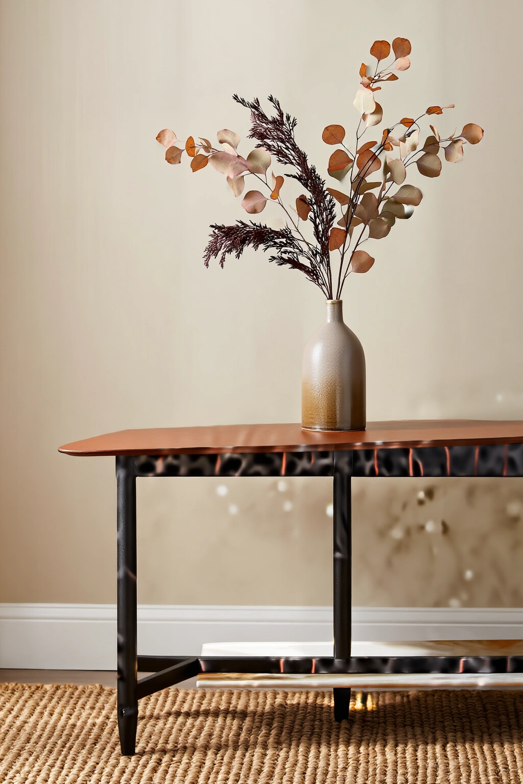 AI-created concept showing slim dried florals