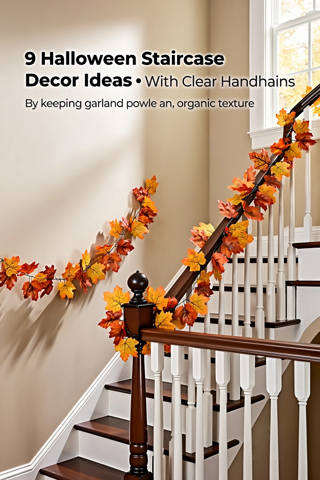 AI-created concept showing spindle leaf garlands